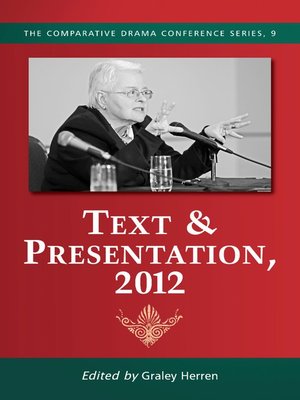 cover image of Text & Presentation